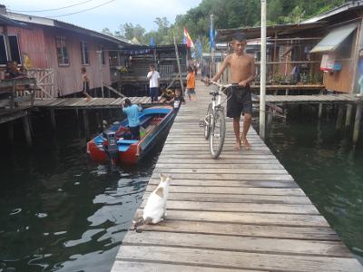 [ボルネオ島] サバ州の歩き方② コタキナバル 郊外散策編 (サバ州立鉄道、水上集落、たけし城)