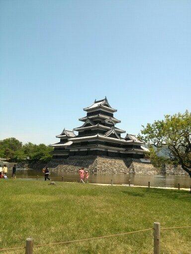 一瞬の松本城