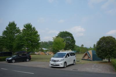 家族で初キャンプ（の、まね事）大子広域公園オートキャンプ場グリンヴィラ