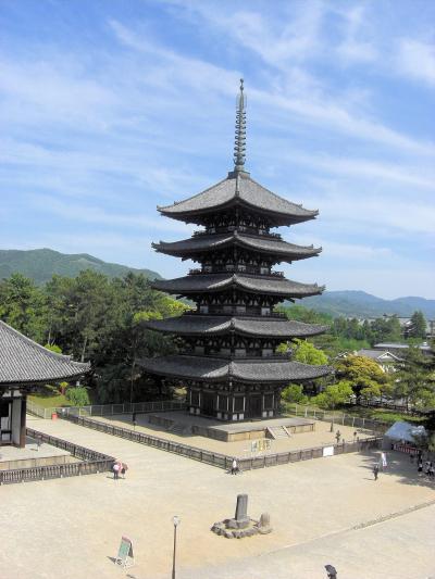ちょっと見れない興福寺五重塔パート２