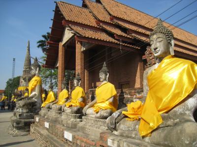 ビルマ軍に破壊された古都　～アユタヤ～