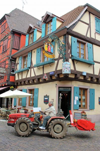 レンタカーで巡る春の欧州７ヶ国・２週間の旅【７】　～アルザス・ワイン街道ドライブ-リボーヴィレ〈Ribeauwille〉-～