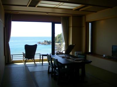 2013GW、海を見て過ごしたい…。♯１京丹後、夕日ヶ浦温泉「静　花扇」