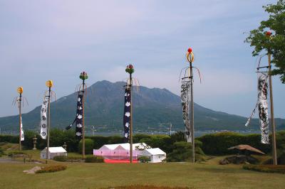 ゴールデンウィークの屋久島（その1、鹿児島からフェリーはいびすかすに乗船）