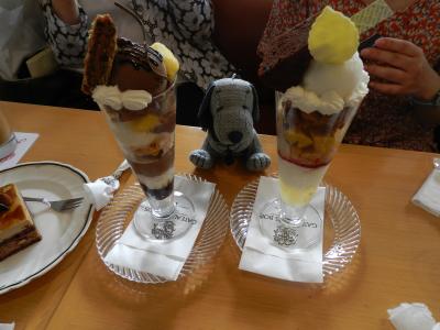 奈良でプチオフ会（ガブちゃんの復活を祝う会！？）＠トラットリア・ピアノ＆法華堂＆ガトードボワ