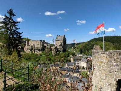 色彩溢れる春のベネルクス（６）ラロシェット・ルクセンブルクの古城