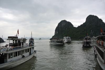 【2013.04　両親と行くベトナムの旅】Part2 海の桂林、ハロン湾