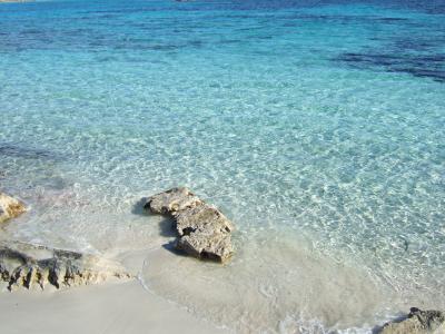 2013年　地中海の楽園　フォルメンテーラ島　東海岸にある３つのビーチ