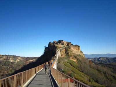 年末年始イタリア旅行★天空の村チヴィタを訪れる旅