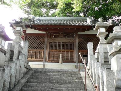 日本の旅　関西を歩く　大阪府寝屋川市、高宮神社神社周辺