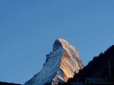 スイスハイキング１６日目・グリンデルワルト～ツェルマット移動・マッターホルン