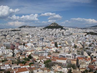 ギリシャ＆エーゲ海クル～ズ１０日間。o○　（１）パルテノン神殿がそびえるアクロポリスの丘へ