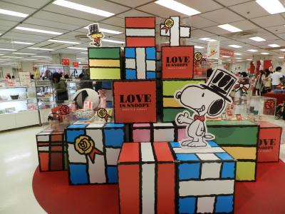 『LOVE IS SNOOPY sweets & market』＠横浜そごう◆サンフランシスコの後泊に川崎＆横浜≪その４≫