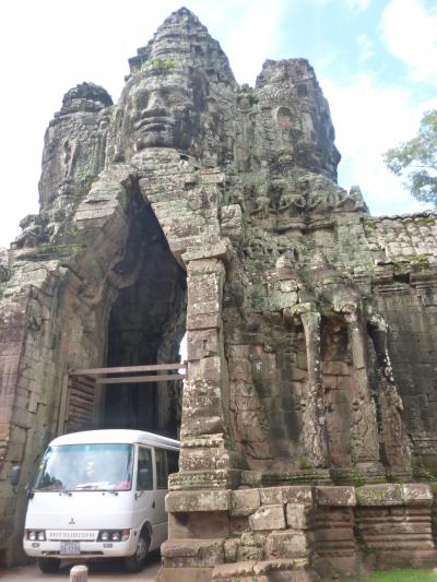 雨期のアンコールでウキウキ?! 18日AM (アンコールトム・プリヤカン)