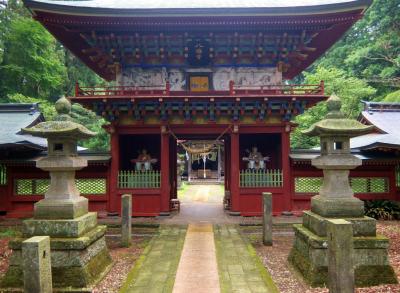 歴史ある　那須神社の悲しいお姿