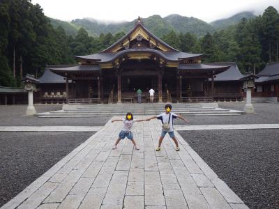 ’13夏家族旅　前半2/23【「弥彦神社」参拝　編】