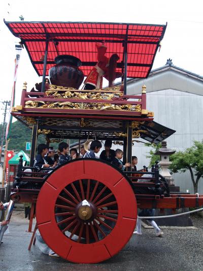 村上大祭宵祭り－塩町のおしゃぎり巡行