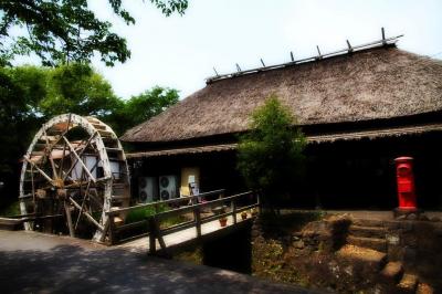 また九州上陸、原尻の滝までドライブ