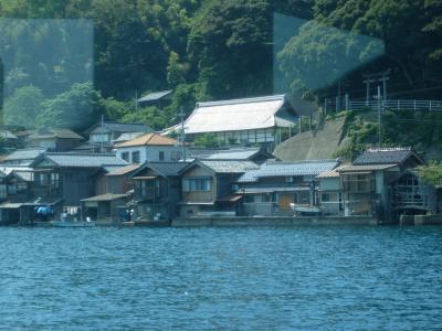 伊根湾の家並みを見てきました。