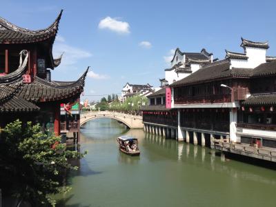 2013年7月上海近郊水郷古鎮七宝とオシャレな街、上海を歩きつくす旅