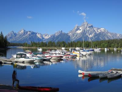 夏のワイオミング　Grand Teton National Park