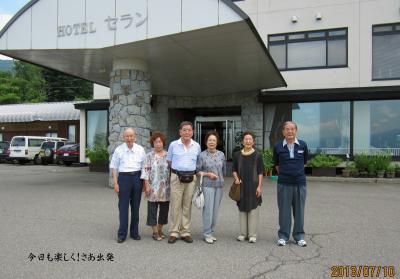 酷暑の中・久しぶりの兄弟会