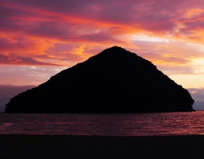 【青森県（浅虫温泉）】夕日の名所「サンセット・ビーチあさむし」