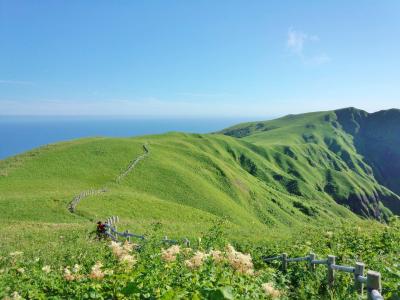 海、山、花、そしてウニ！利尻・礼文　２泊３日の旅 (２日目後半：礼文島　桃岩展望コーストレッキング） 