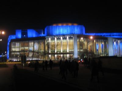 冬のブダペシュトの夜景はすてき