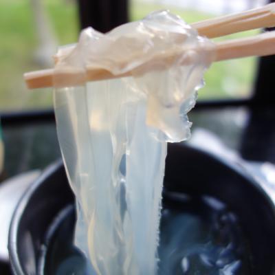 奈良の散歩のひと休み。「くずきり」で涼をとる。