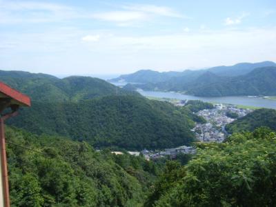 兵庫県北部の旅２　城崎ロープウェイと温泉寺　そして城崎温泉の外湯
