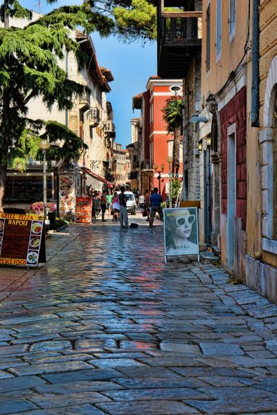 2013夏中欧8カ国の旅:27.六ヶ国目クロアチア、ポレチュ歴史地区のエウフラシウス聖堂建築群