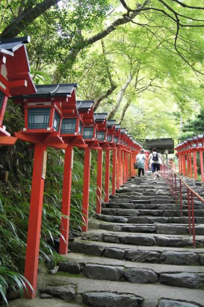 最近話題の貴船神社~鞍馬温泉~大原経由のドライブ