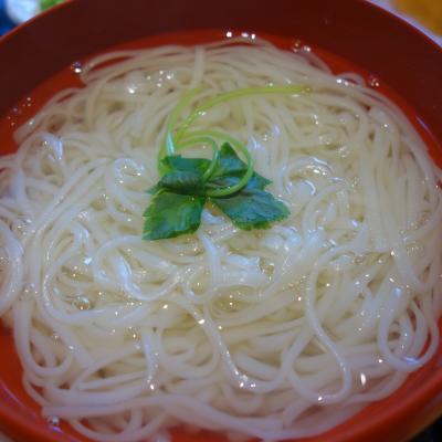 奈良のランチは葛うどんに吉野うどん。