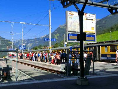 スイスハイキングに来ています４７日目・今日は休養日です