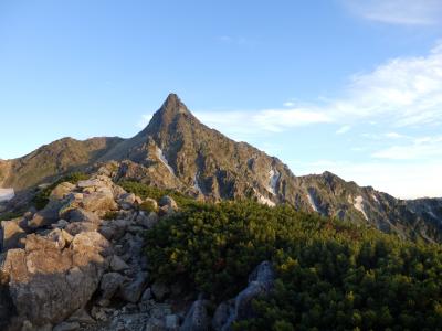 2013.08月　北アルプス表銀座縦走　（燕岳～大天井岳～東鎌尾根～槍ヶ岳）（百名山２３座）