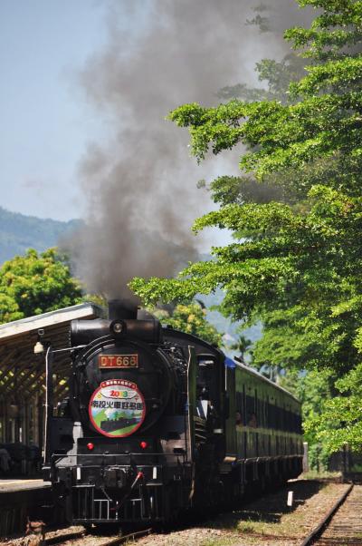 台湾　集集線のデゴイチ出撃　２０１３年８月