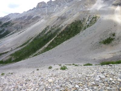 カナディアンロッキーでのトレッキング・キャンプ・ゴルフの1人旅(ｽﾀﾝﾚｲ･ｸﾞﾗｼｱｰ)　9/10