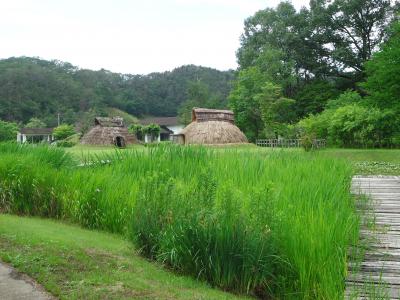 まほろば古の里歴史公園と阿久津八幡神社