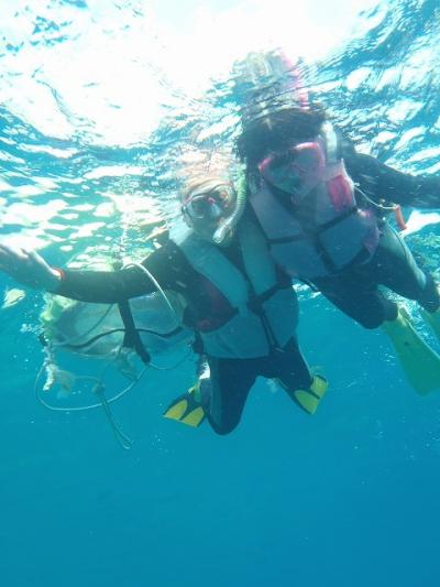 2度目のシュノーケル