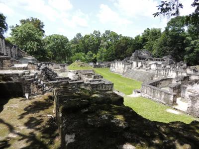 グアテマラの密林に出現する広大な遺跡 ティカル遺跡