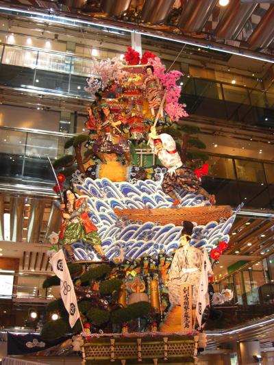 旧友を訪ねて博多山笠見物