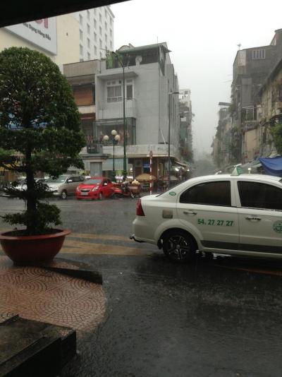 雨期のホーチミン