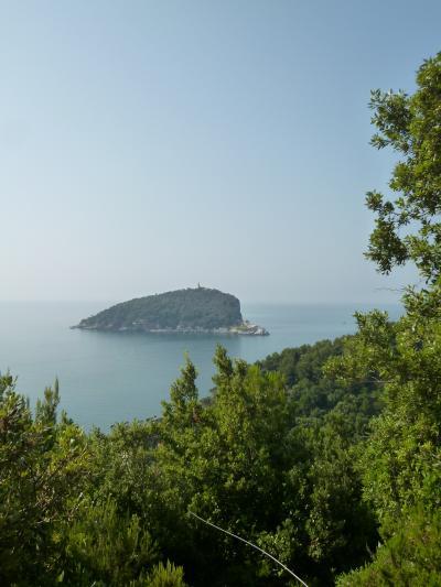 優雅な夏バカンス　イタリア・東リビエラの旅♪　Ｖｏｌ７９（第７日目午前）　☆パルマリア島：世界遺産パルマリア島をトレッキング♪美しいDel Tino島を眺めて♪