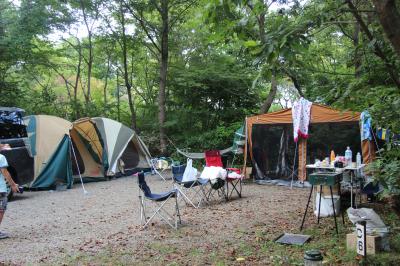 キャンプ　2013年　8月・　千葉県山武　有野実苑