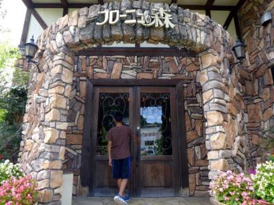 ０１．夏休みのエクシブ伊豆１泊　陸茶坊（りくちゃぼう）　欧風創作茶屋ブローニュの森の昼食