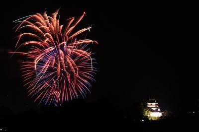 城下町杵築の花火