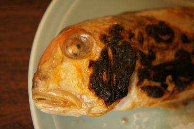 20130817 築地 かとうさん、小甘鯛の一夜干し → 江戸川さん、肉豆腐