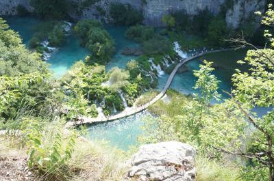 クロアチア周遊とブレッド湖③プリトヴィッツェ湖群国立公園