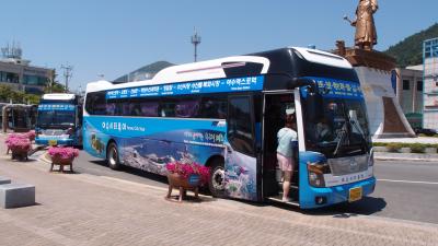 2013麗水、順天旅行（2）　2日目　麗水シティツアーバス